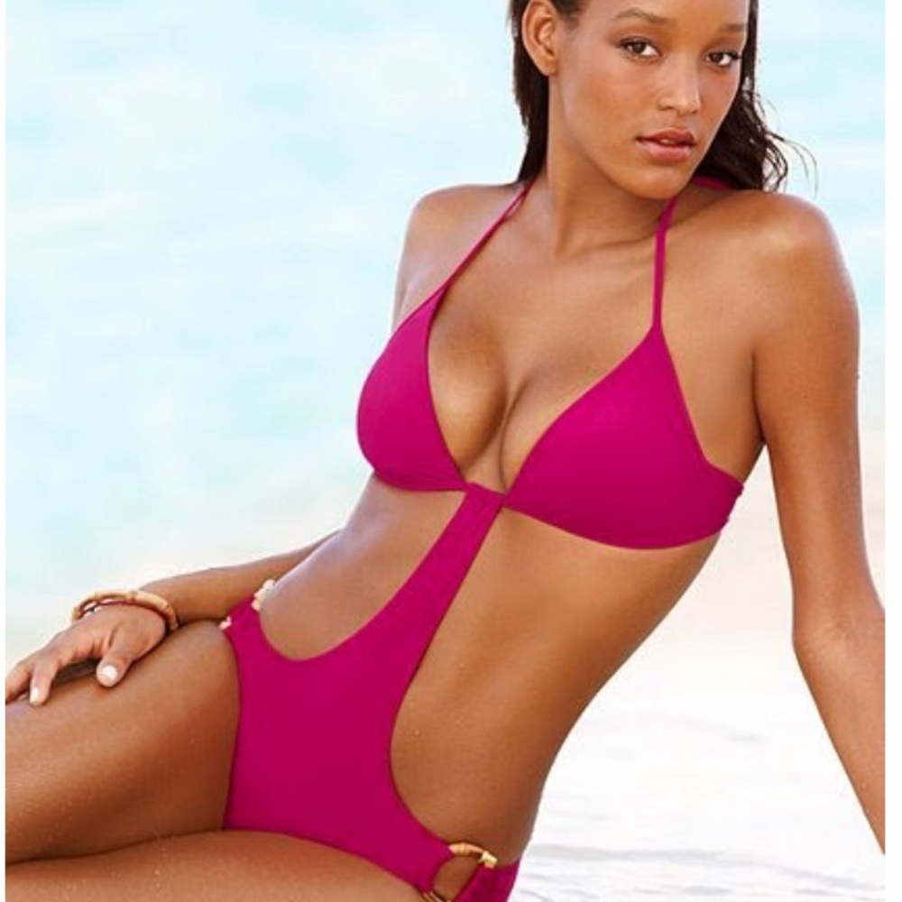 Pink Victoria Secret Monokini